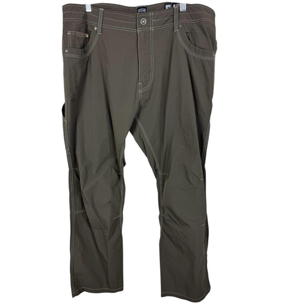 Kuhl Pants Mens 40X30 brown Outdoor Gorpcore Nylon